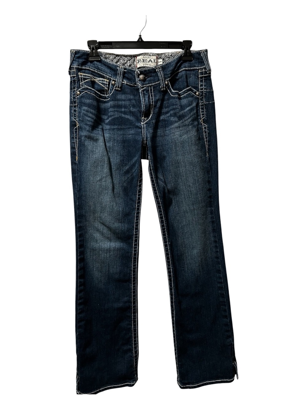 Ariat Women's Dark Blue Boot-Cut Jeans